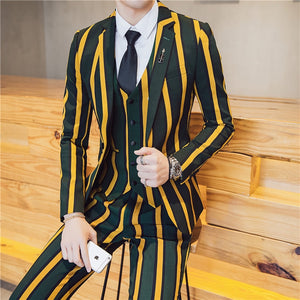 Brand-clothing Stage Suit Mens