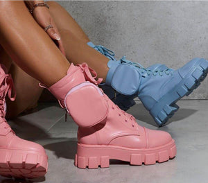 Autumn Winter Girl High Wedges Shoes